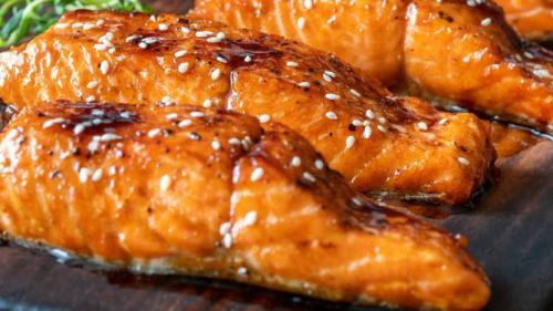 Saumon teriyaki