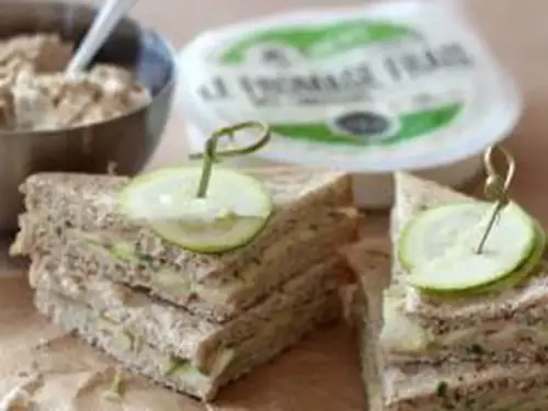 Sandwich thon-fromage frais (ou tartine)